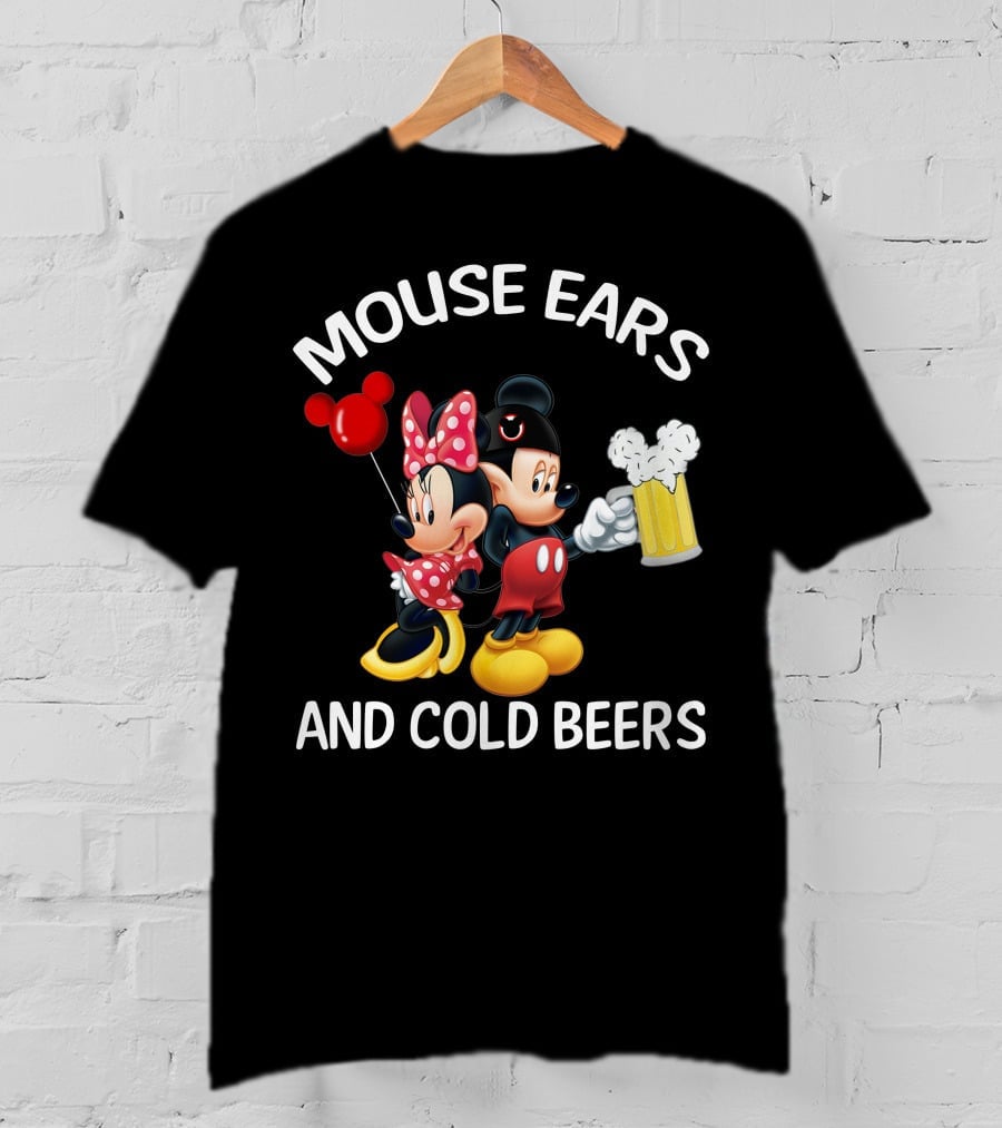 Mouse Ears And Cold Beers T-Shirt