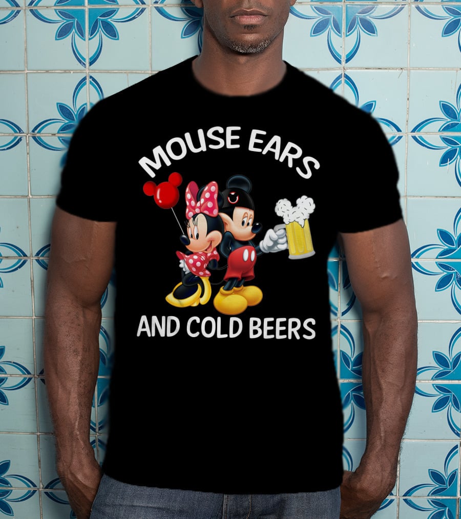 Mouse Ears And Cold Beers T-Shirt