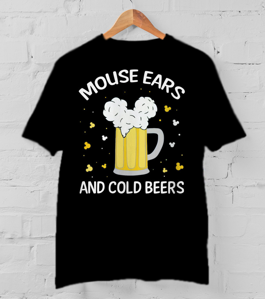 Mouse Ears And Cold Beers T-Shirt