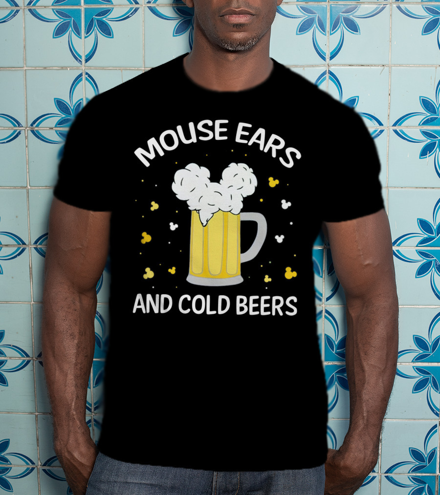 Mouse Ears And Cold Beers T-Shirt