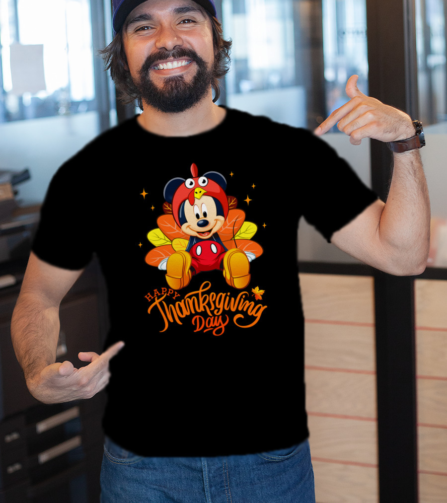 Mickey Happy Thanksgiving Day T-Shirt