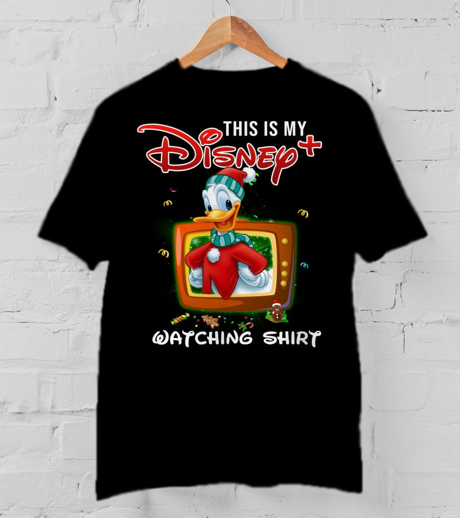 This Is My Disney+ Donald Watching T-Shirt