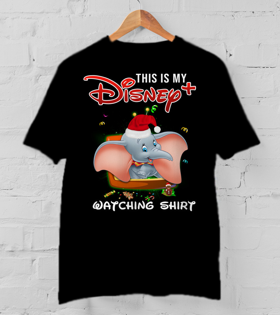 This Is My Disney+ Dumbo Watching T-Shirt