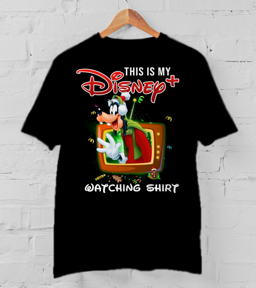This Is My Disney+ Goofy Watching T-Shirt
