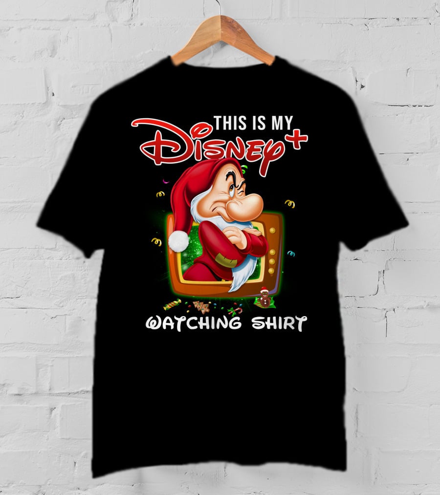 This Is My Disney+ Grumpy Watching T-Shirt