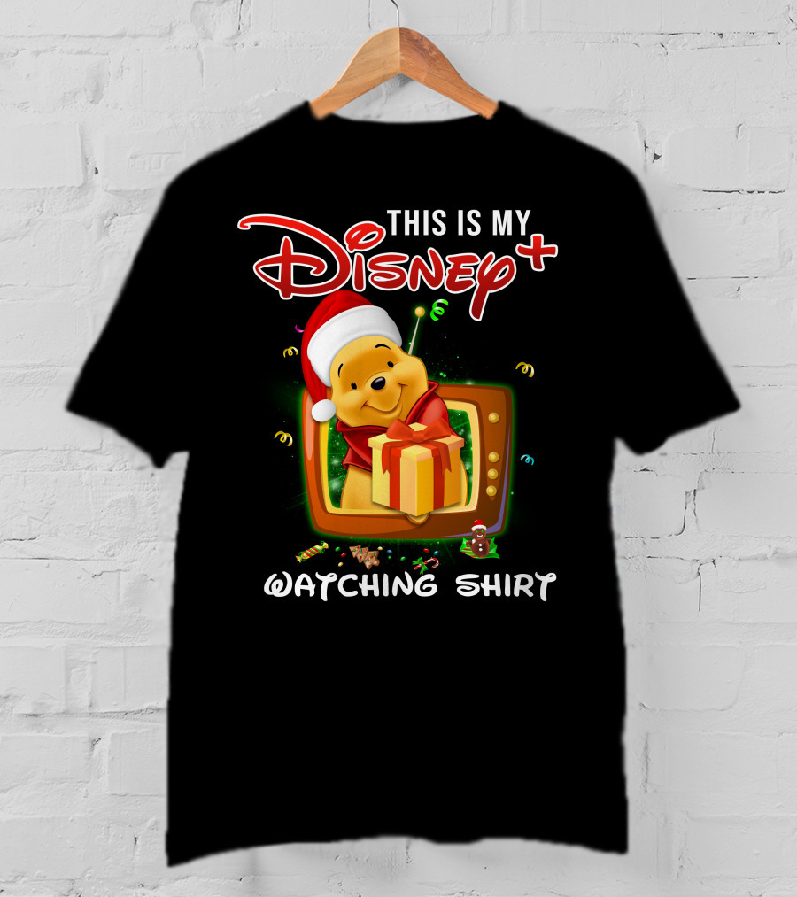 This Is My Disney+ Pooh Watching T-Shirt