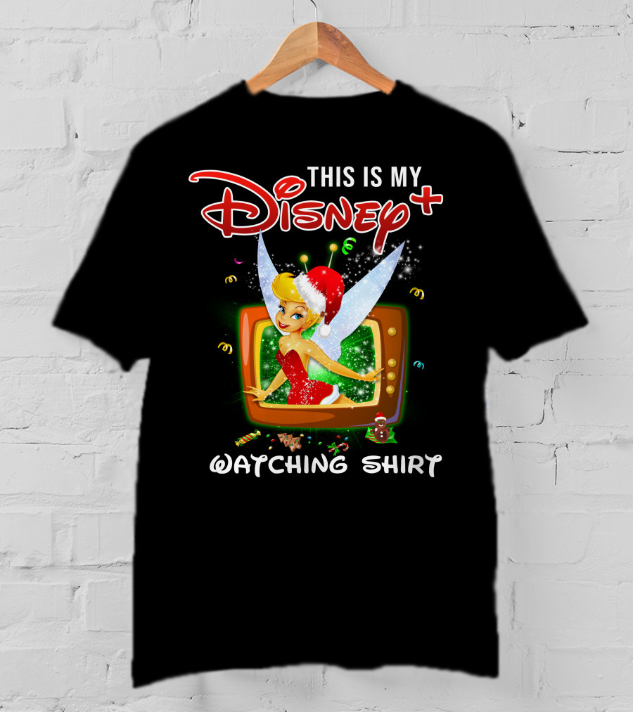 This Is My Disney+ Tinker Bell Watching T-Shirt