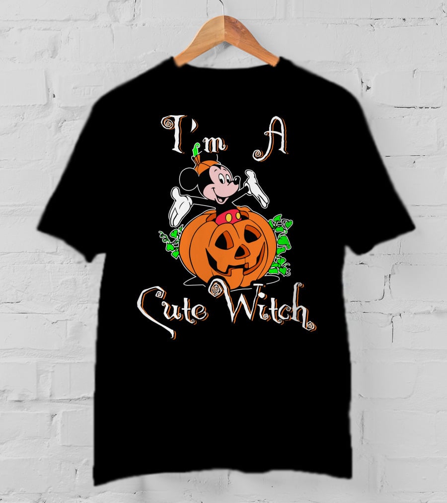 I'm A Cute Witch Halloween 35 T-Shirt