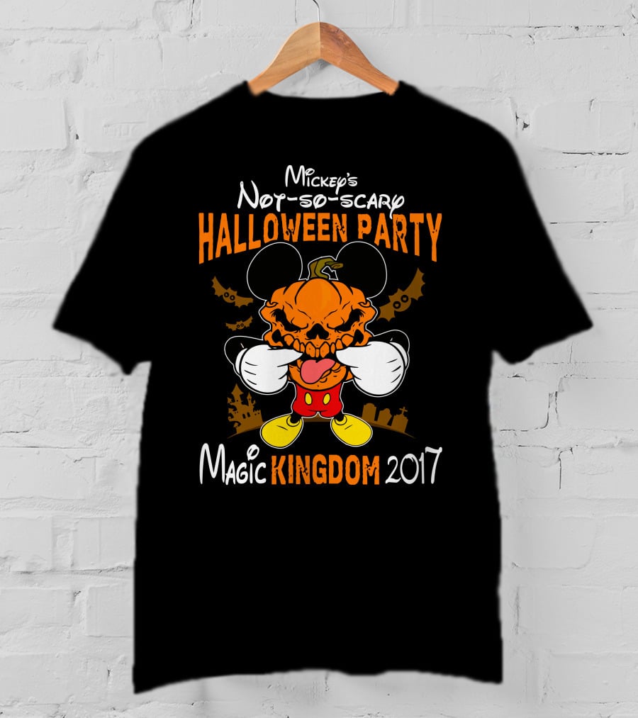 Mickey's Not-So-Scary Halloween Party Magic Kingdom 2017 T-Shirt