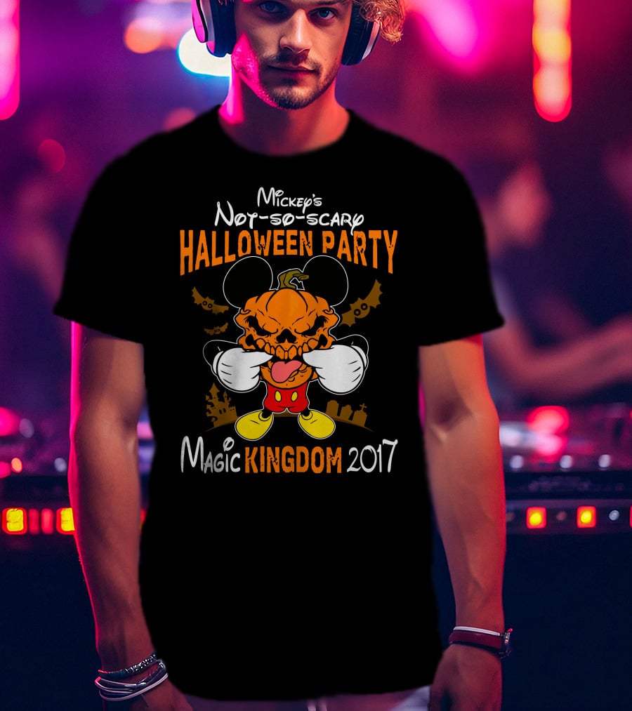 Mickey's Not-So-Scary Halloween Party Magic Kingdom 2017 T-Shirt