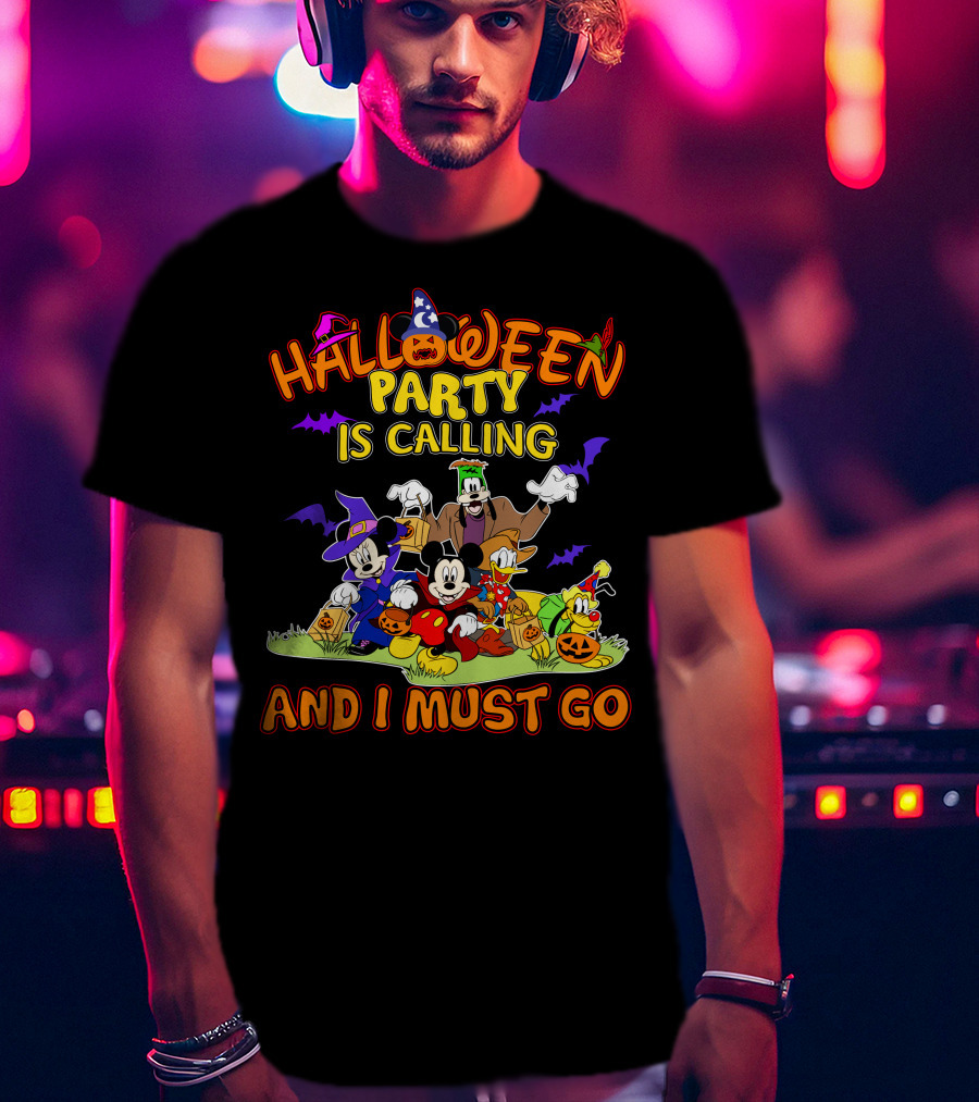 Halloween Party Is Calling And I Must Go T-Shirt
