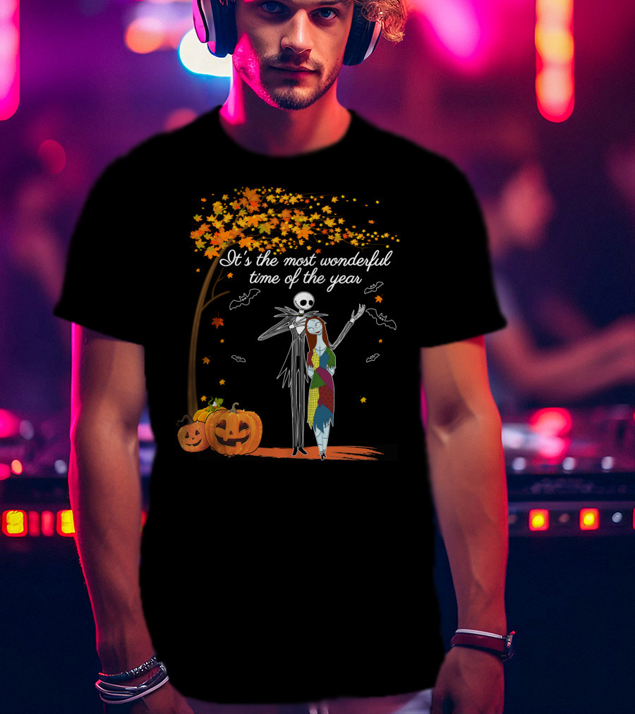 It's The Most Wonderful Time Of The Year Pumpkin Halloween T-Shirt