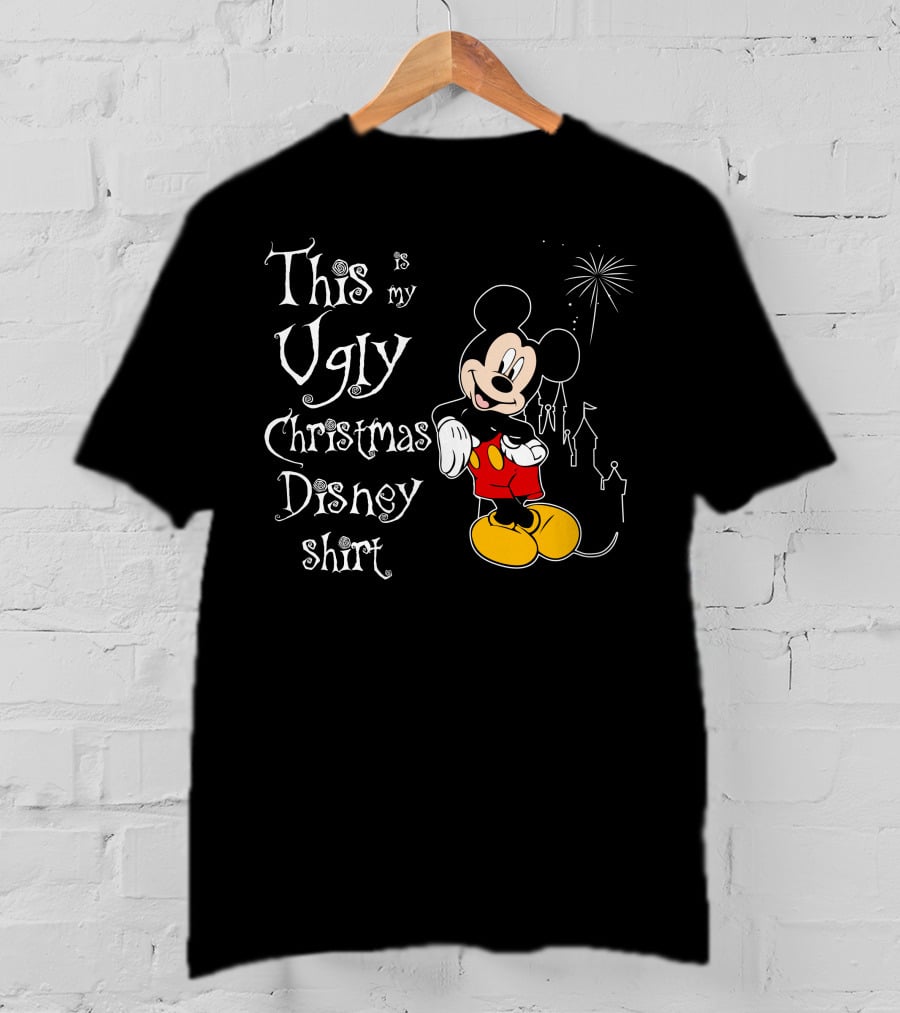 This Is My Ugly Christmas Disney T-Shirt