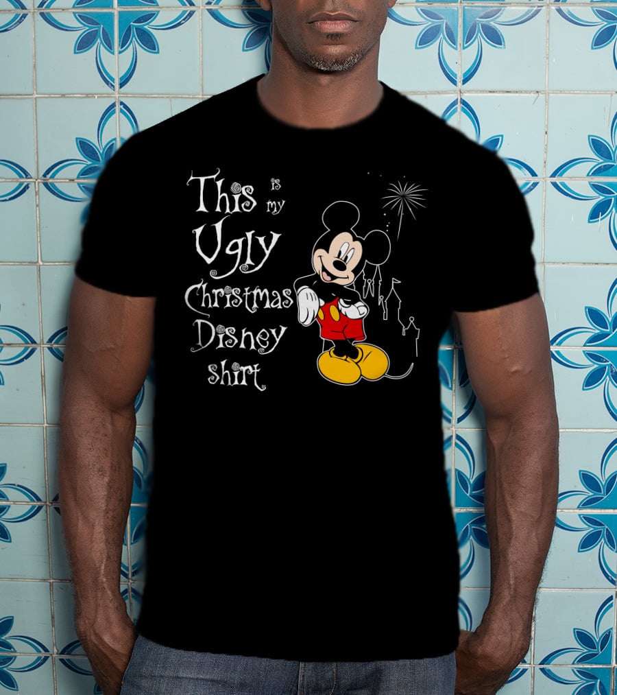 This Is My Ugly Christmas Disney T-Shirt