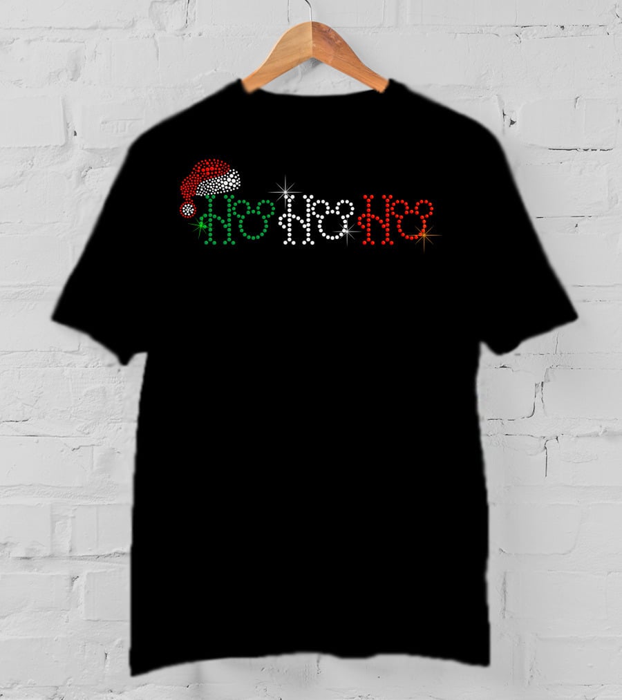 Ho Ho Ho Santa Hat Christmas T-Shirt