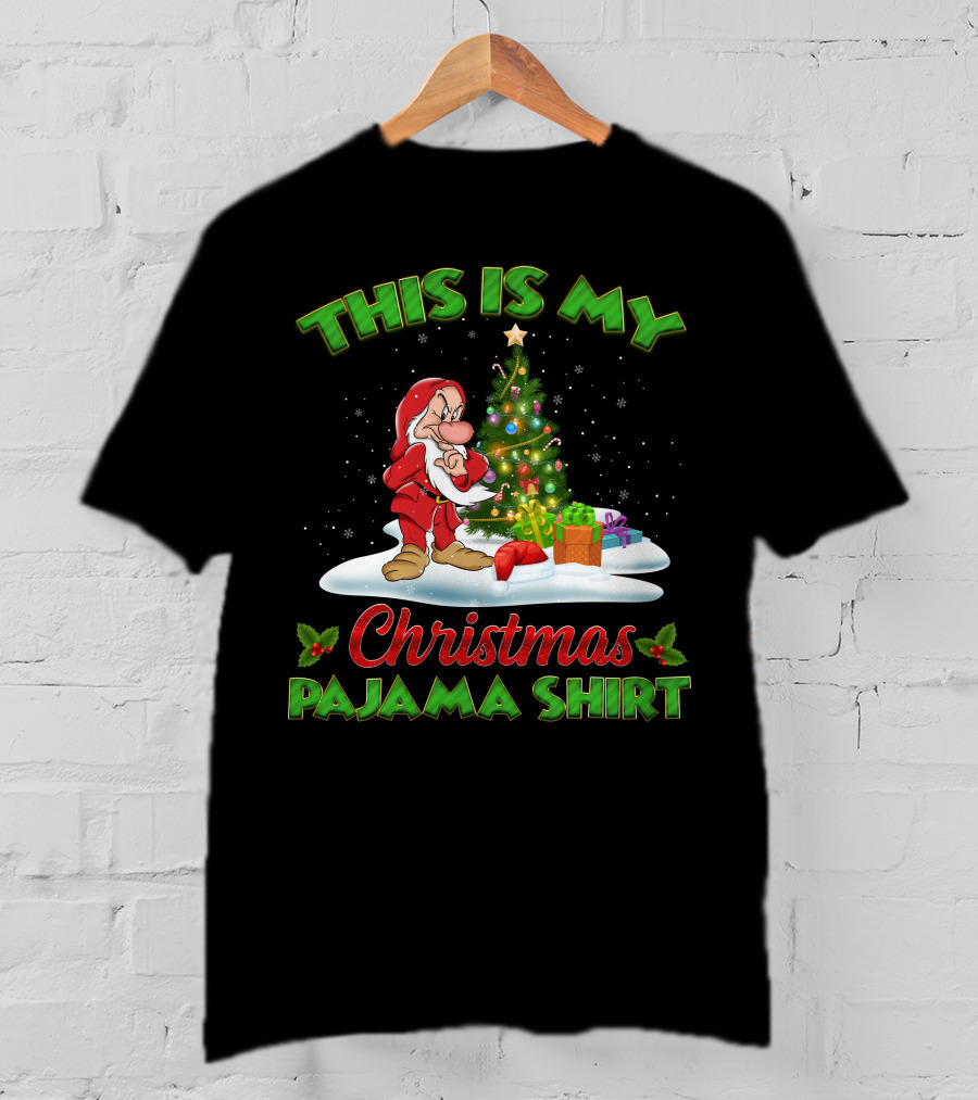 This Is My Grumpy Christmas Pajama T-Shirt