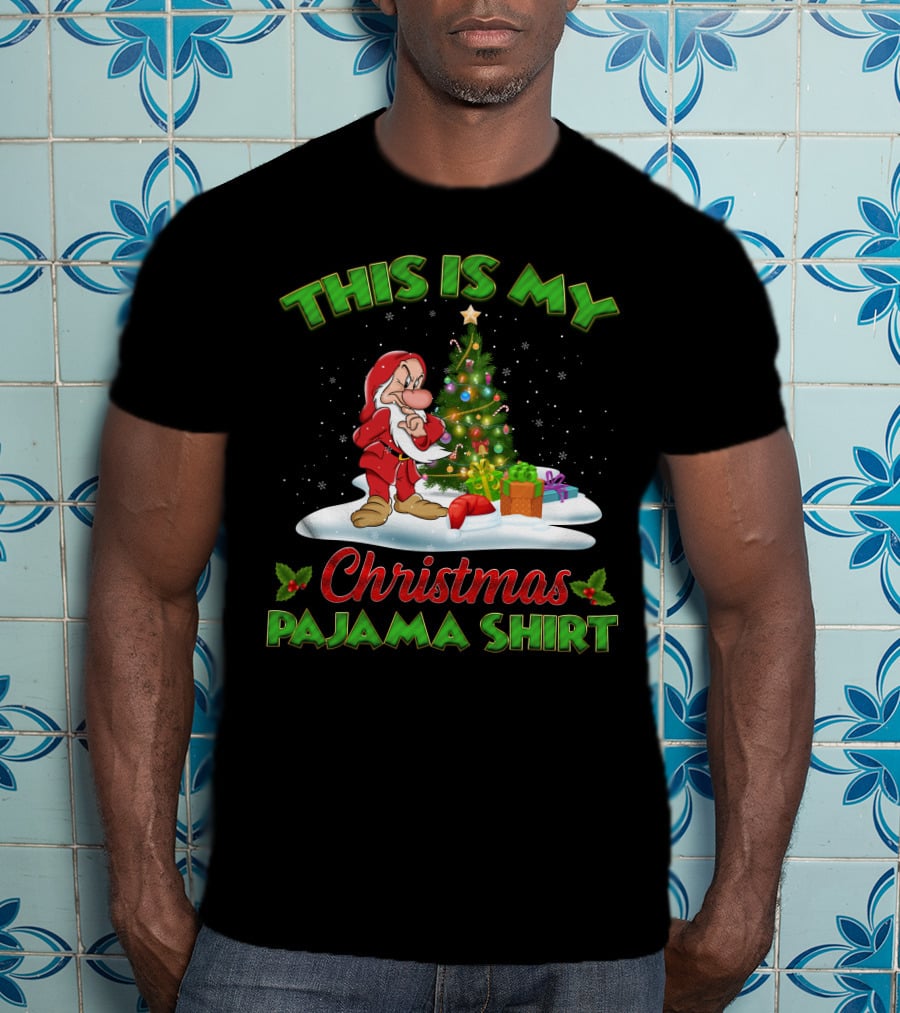 This Is My Grumpy Christmas Pajama T-Shirt
