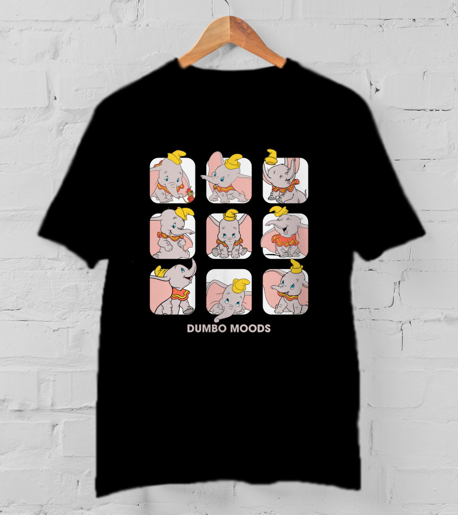 Dumbo Moods Nine Expressions Disney Classics T-Shirt
