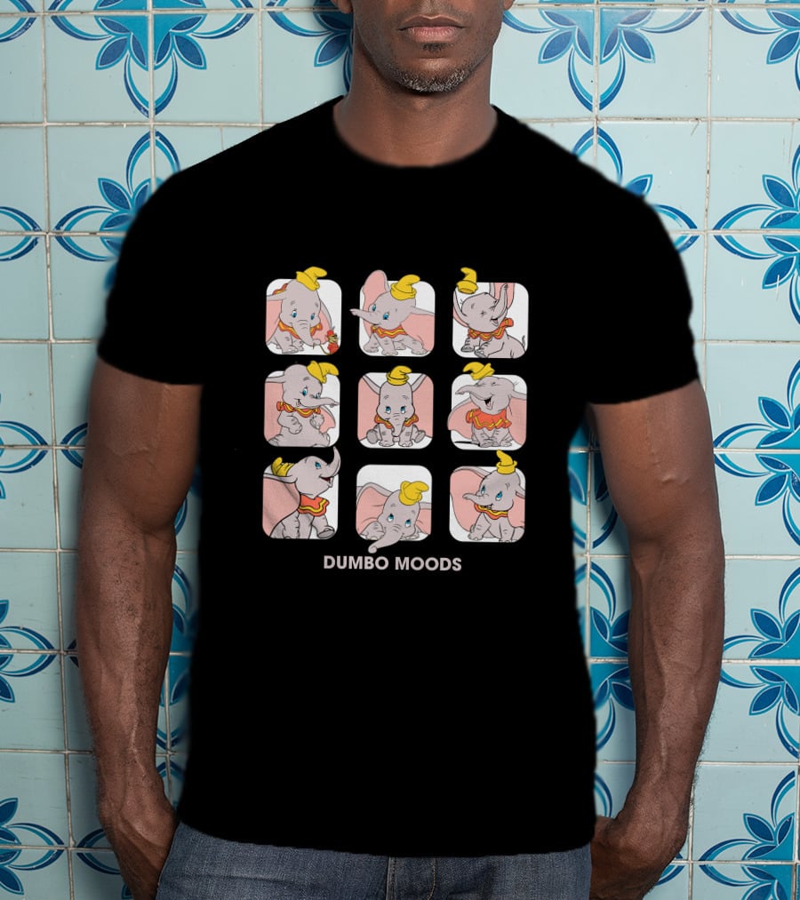 Dumbo Moods Nine Expressions Disney Classics T-Shirt