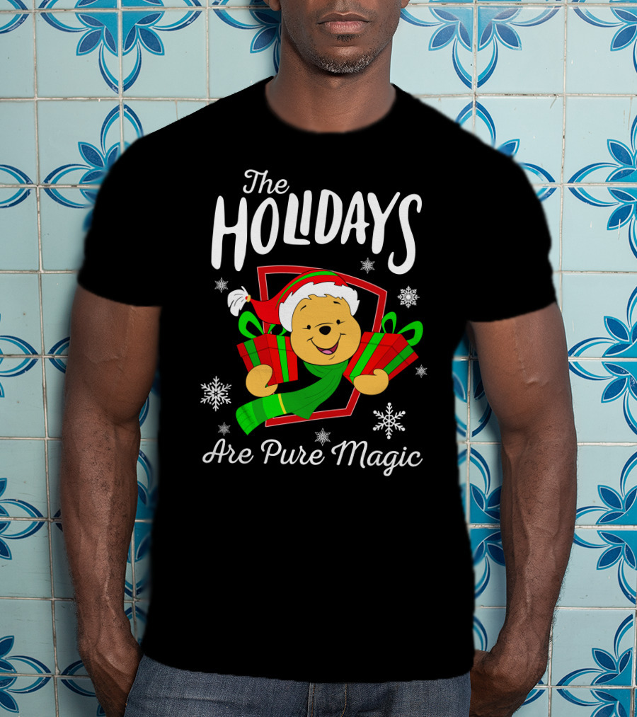 The Holidays Are Pure Magic Pooh T-Shirt