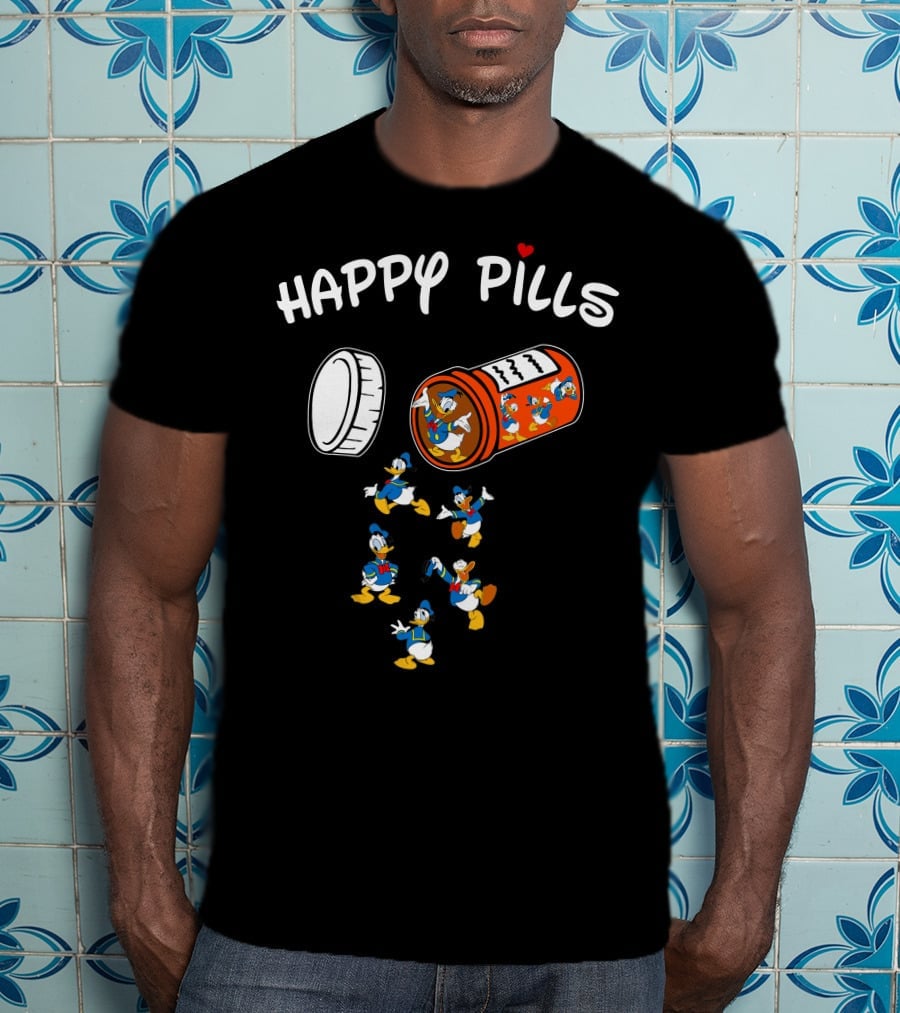 Happy Pills Donald Duck T-Shirt