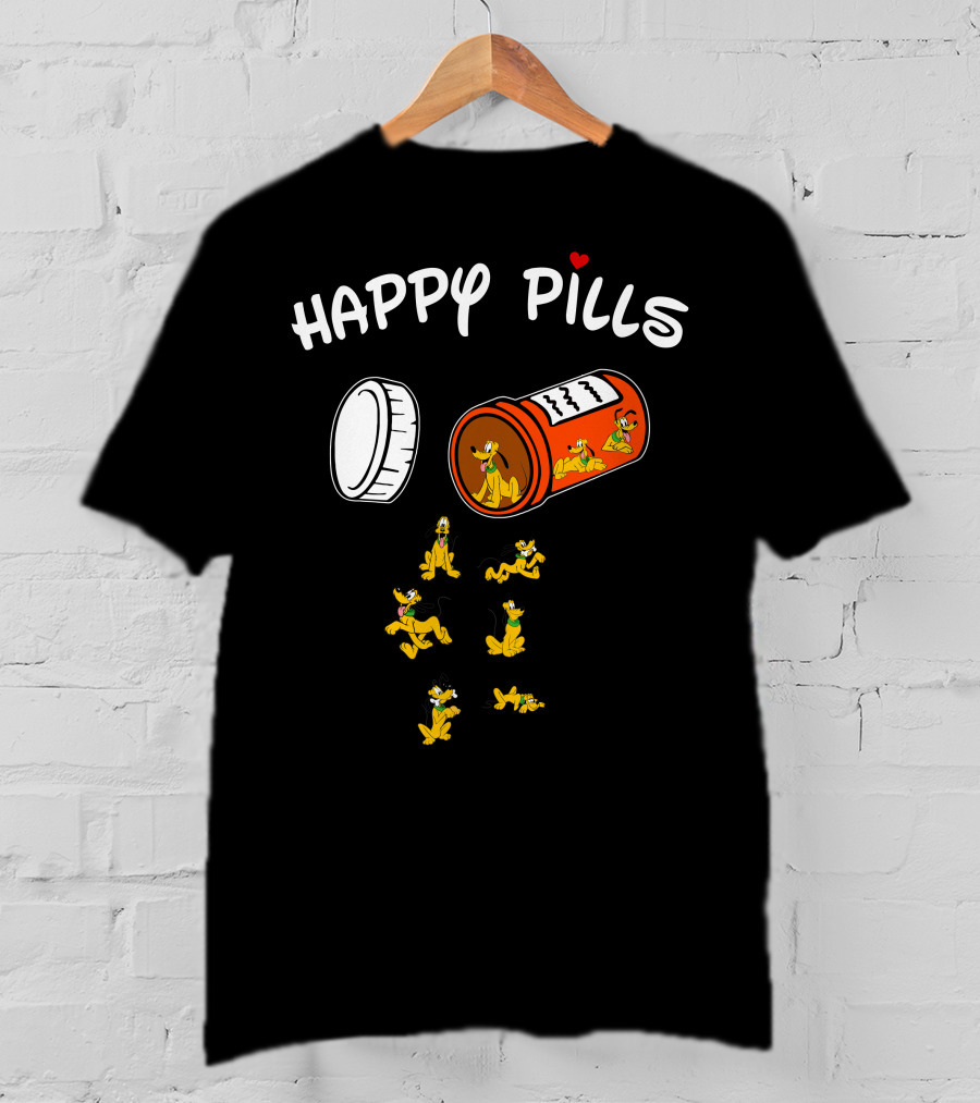 Happy Pills Pluto T-Shirt