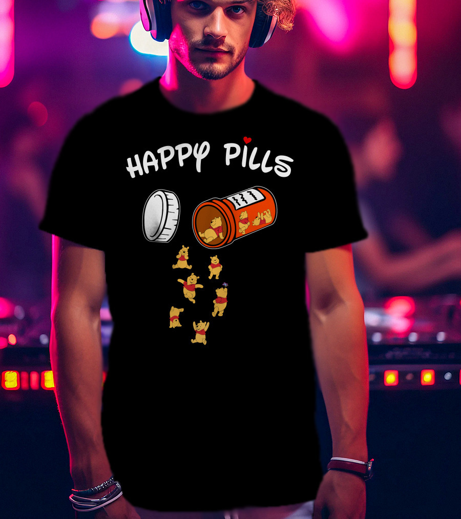 Happy Pills Pooh T-Shirt