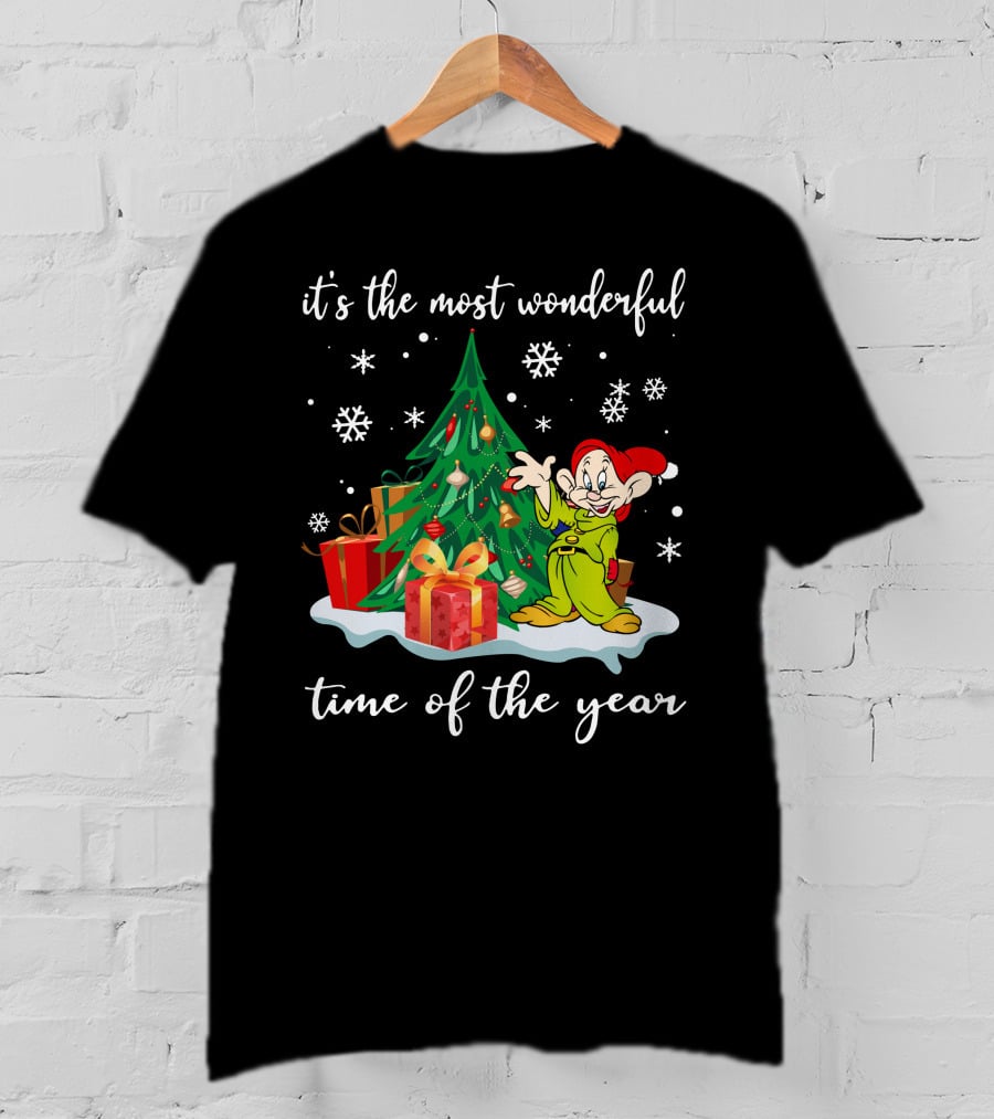 It's The Most Wonderful Time Of The Year Dopey Christmas Celebration T-Shirt