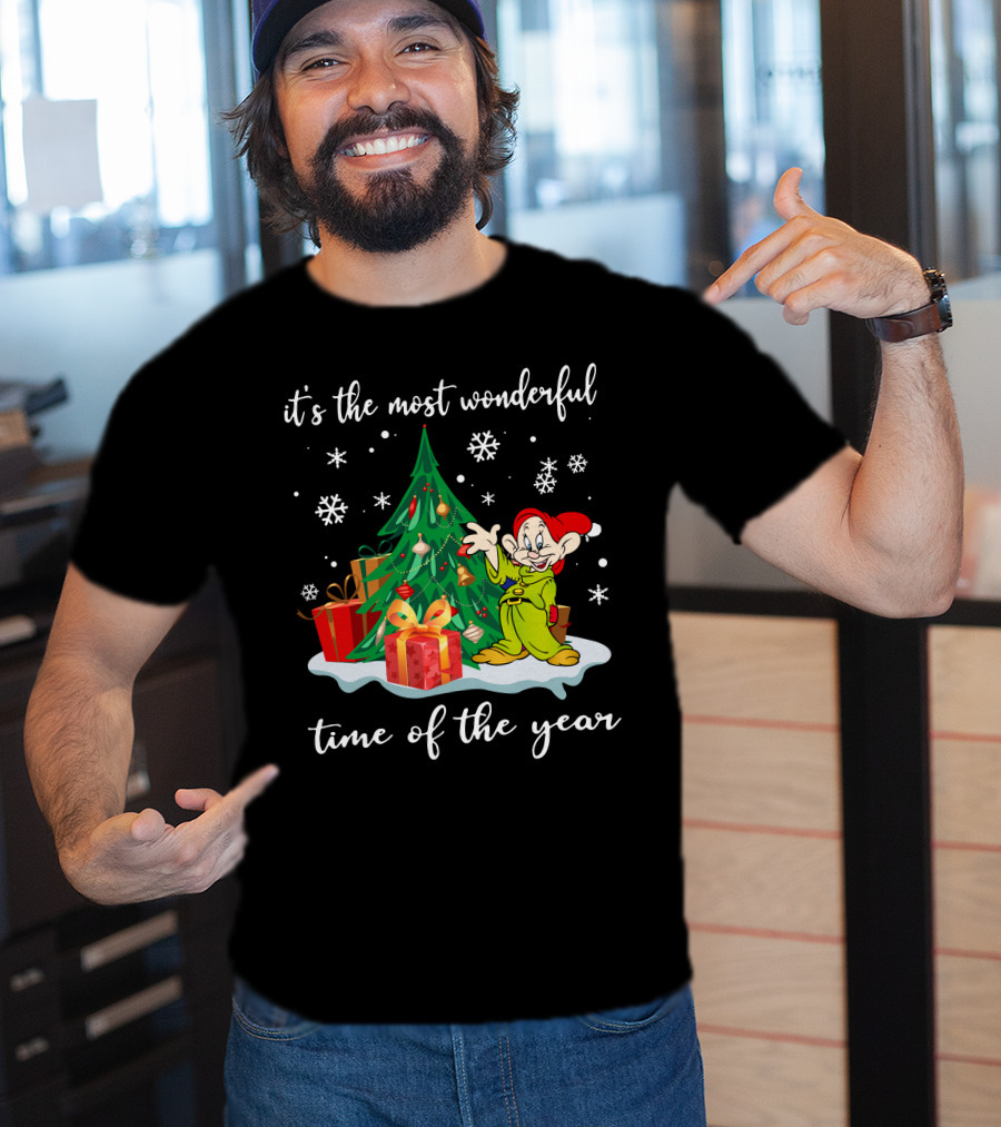 It's The Most Wonderful Time Of The Year Dopey Christmas Celebration T-Shirt