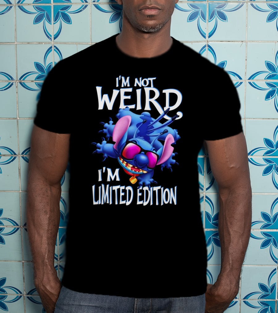 I'm Not Weird I'm Stitch Disney Character T-Shirt
