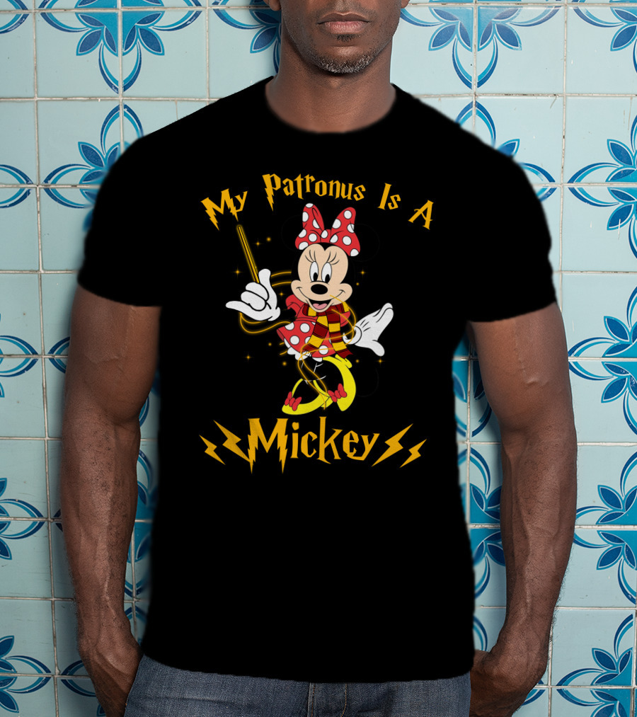 My Patronus Is A Mickey Minnie Magic Wand T-Shirt