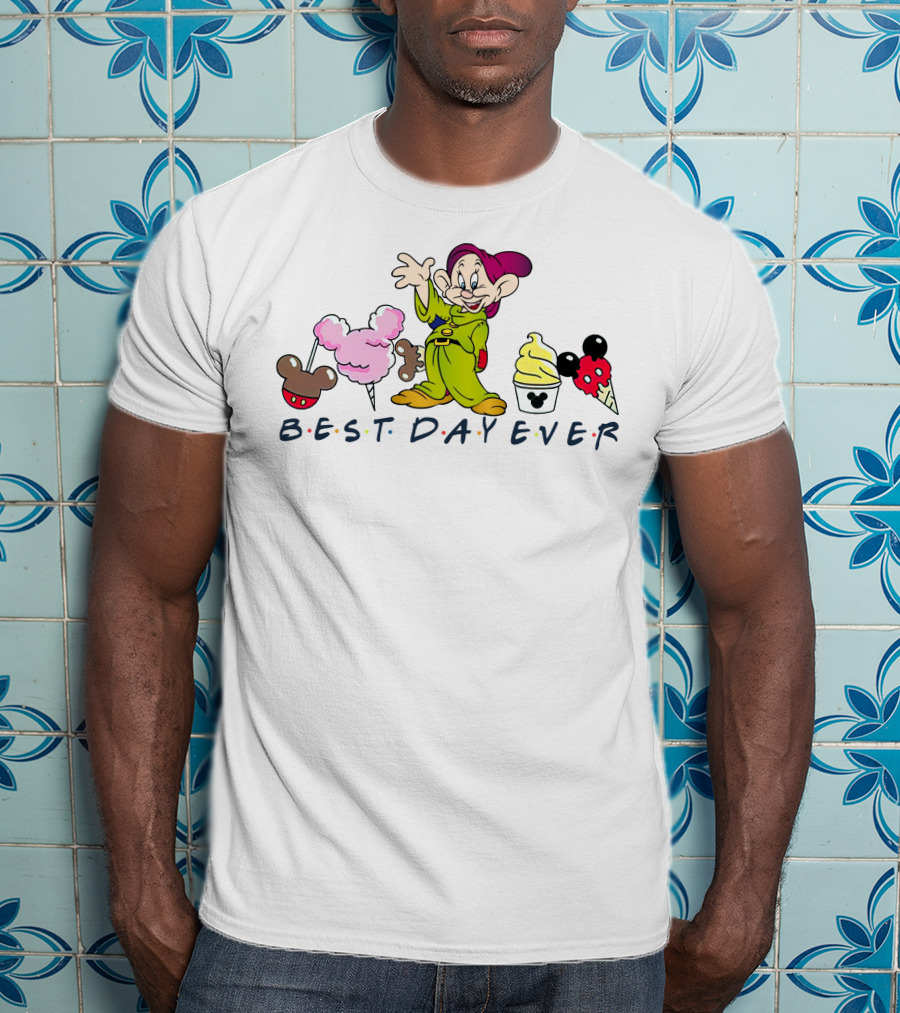 Best Day Ever Dopey Disney Snacks T-Shirt