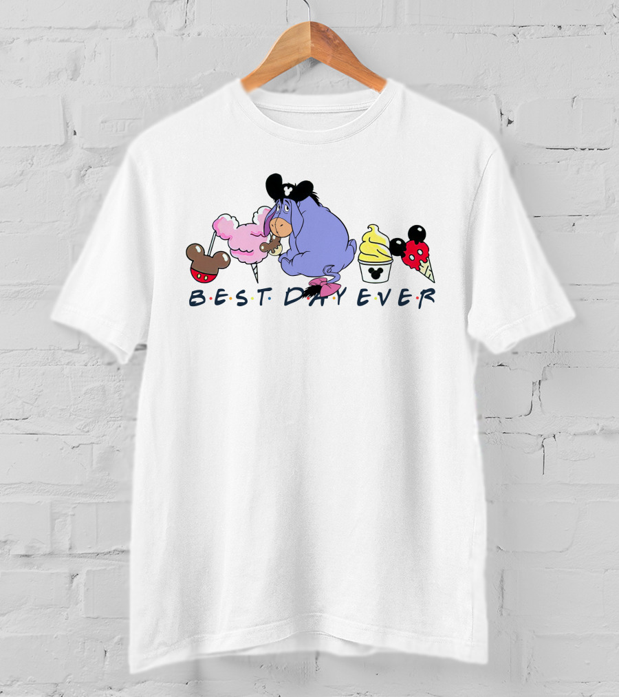 Eeyore Best Day Ever Disney Snacks T-Shirt