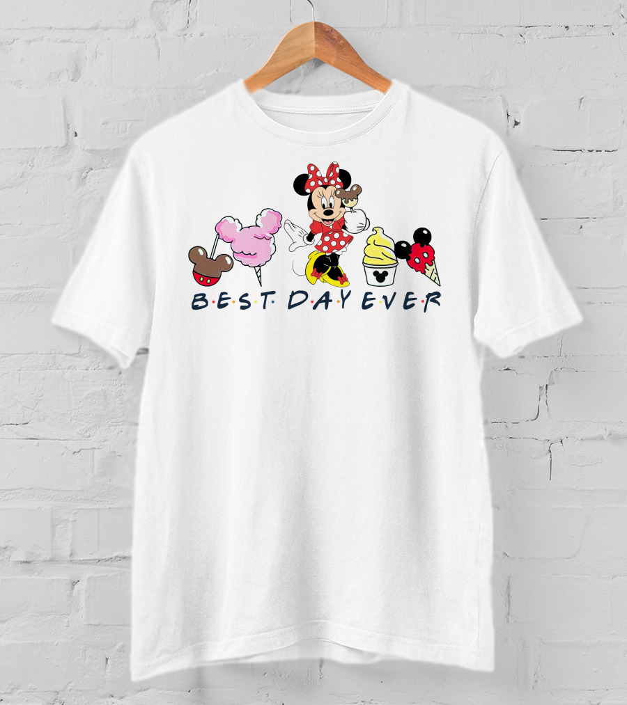 Minnie Best Day Ever Candy Treats T-Shirt