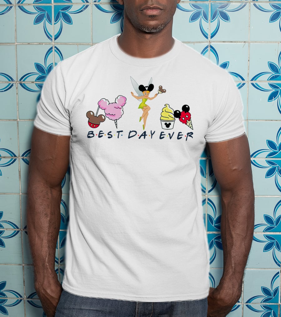 Best Day Ever Tinker Bell And Disney Treats T-Shirt