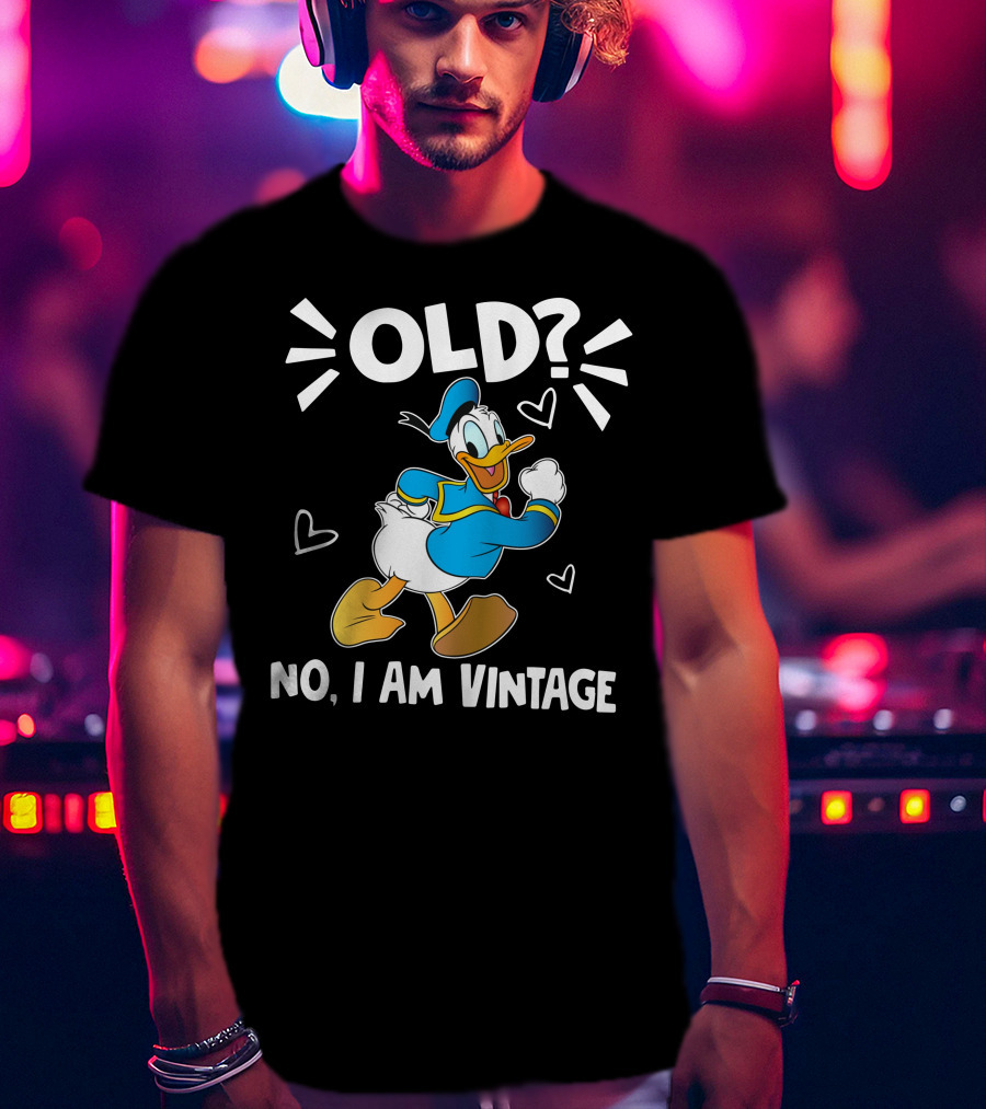 Donald Old? No I Am Vintage T-Shirt