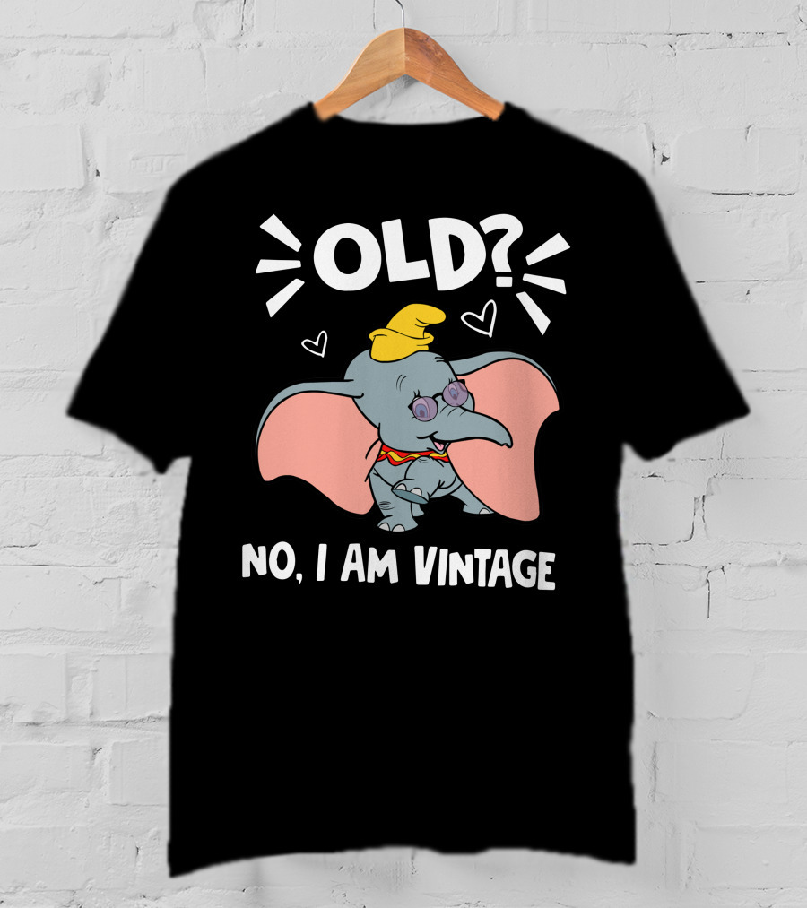 Dumbo Old No I Am Vintage T-Shirt