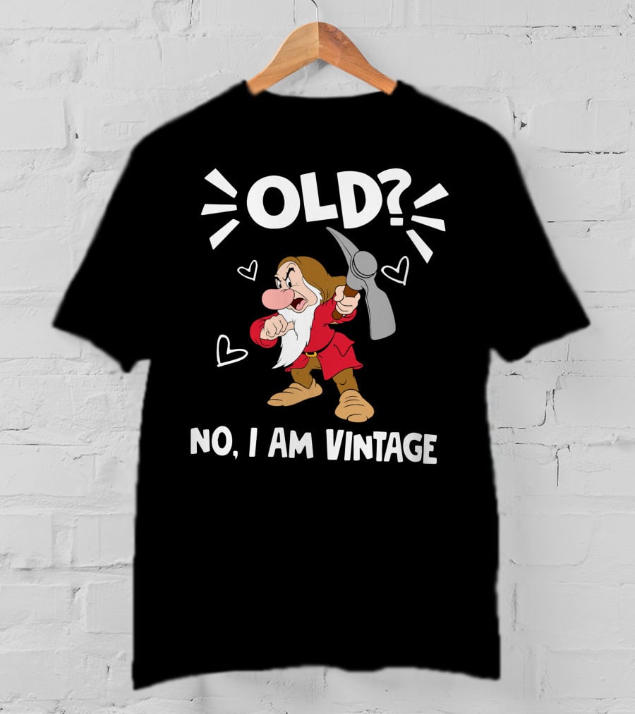 Old? No I Am Vintage T-Shirt