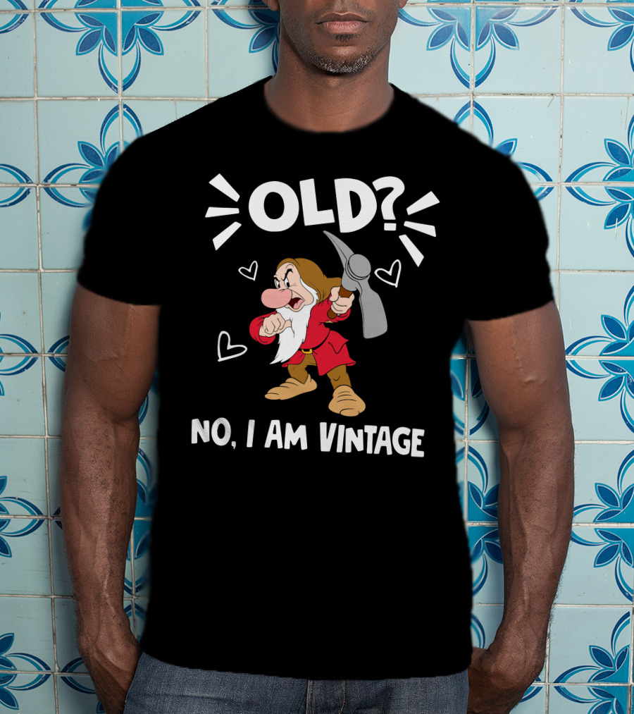Old? No I Am Vintage T-Shirt