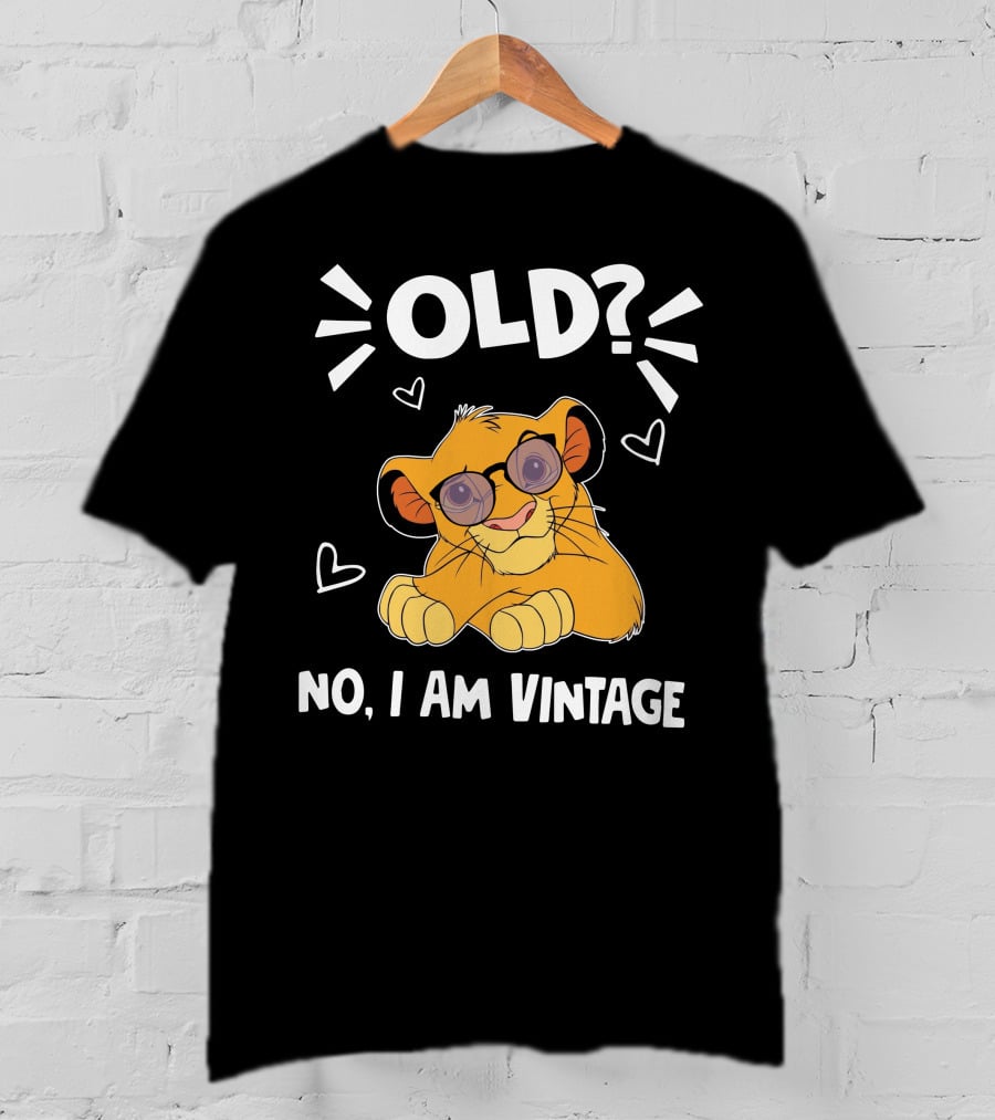 Simba Old No I Am Vintage T-Shirt