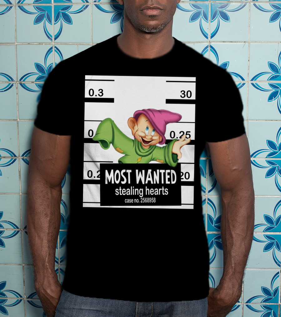 Most Wanted Stealing Hearts Dopey Case No. 2568958 T-Shirt