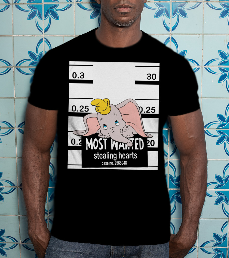 Dumbo Most Wanted Stealing Hearts Case No. 2568948 T-Shirt