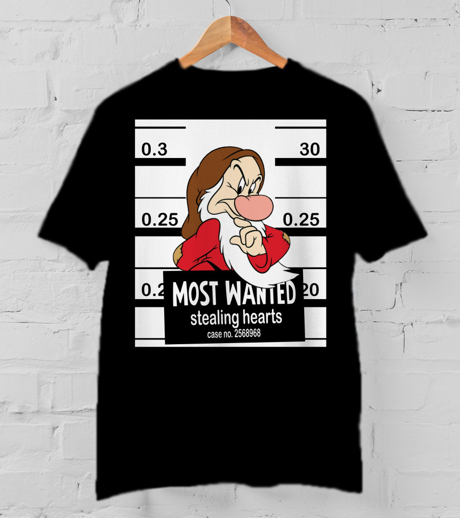 Most Wanted Stealing Hearts Grumpy Case No. 2568968 T-Shirt