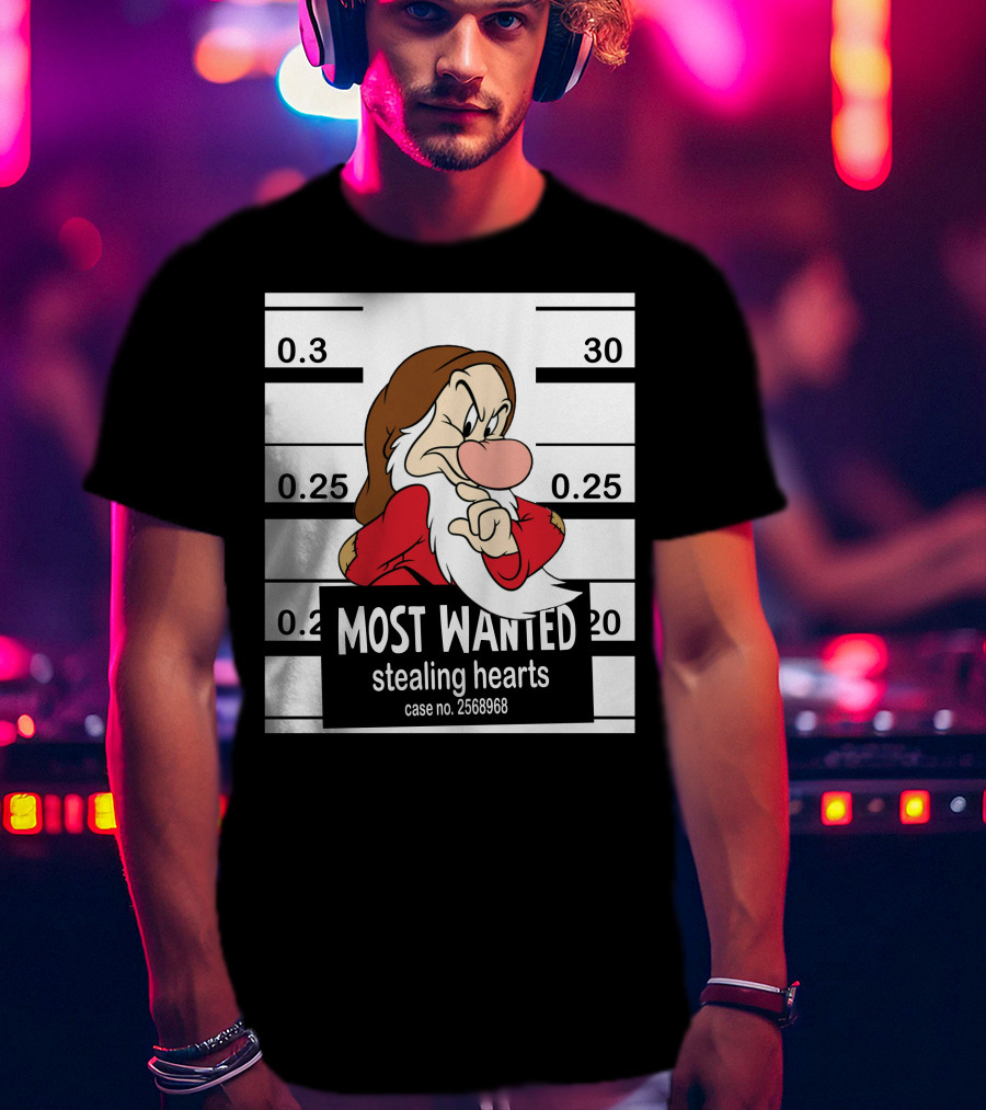 Most Wanted Stealing Hearts Grumpy Case No. 2568968 T-Shirt