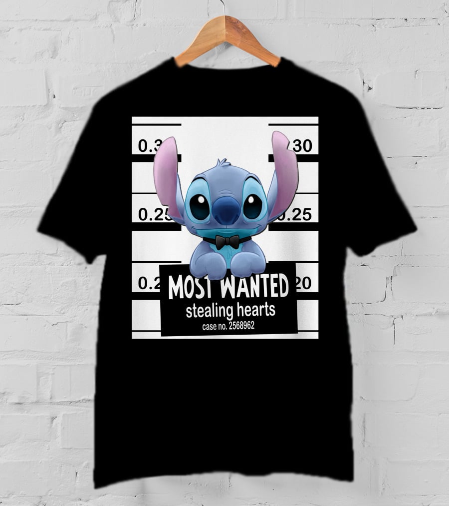 Most Wanted Stealing Hearts Alien Case No. 2568962 T-Shirt