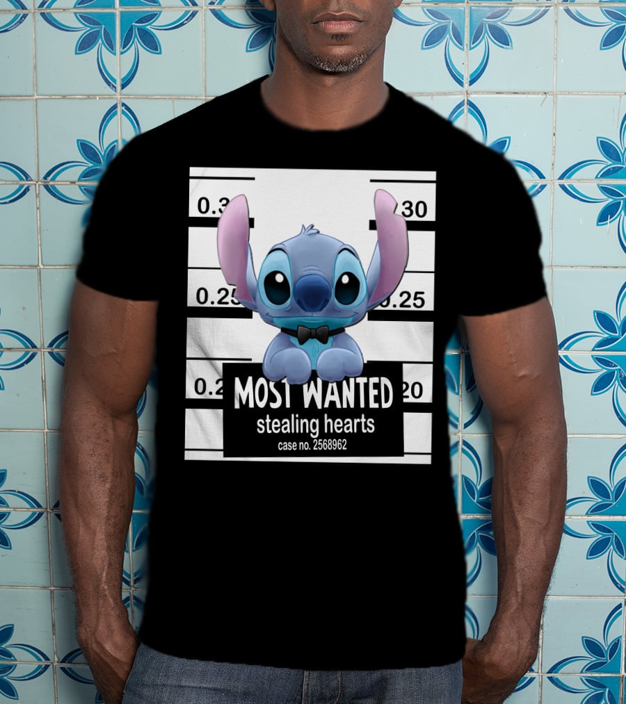 Most Wanted Stealing Hearts Alien Case No. 2568962 T-Shirt
