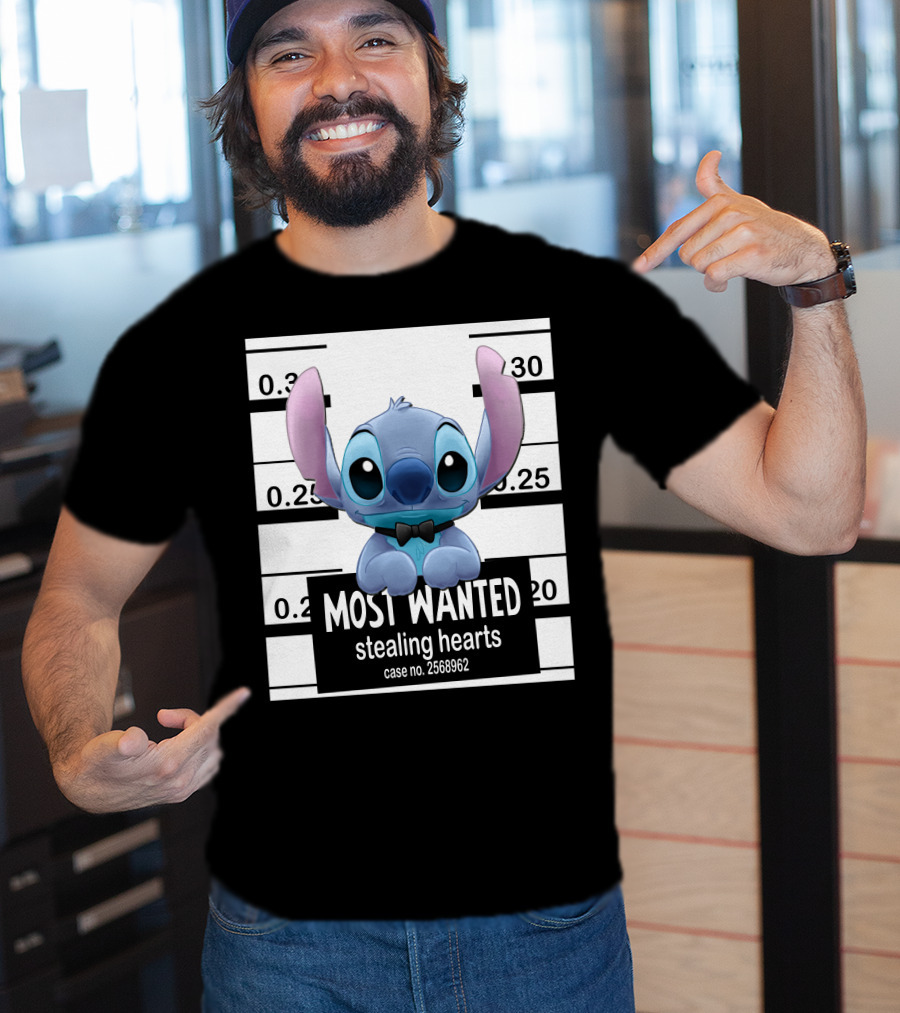 Most Wanted Stealing Hearts Alien Case No. 2568962 T-Shirt