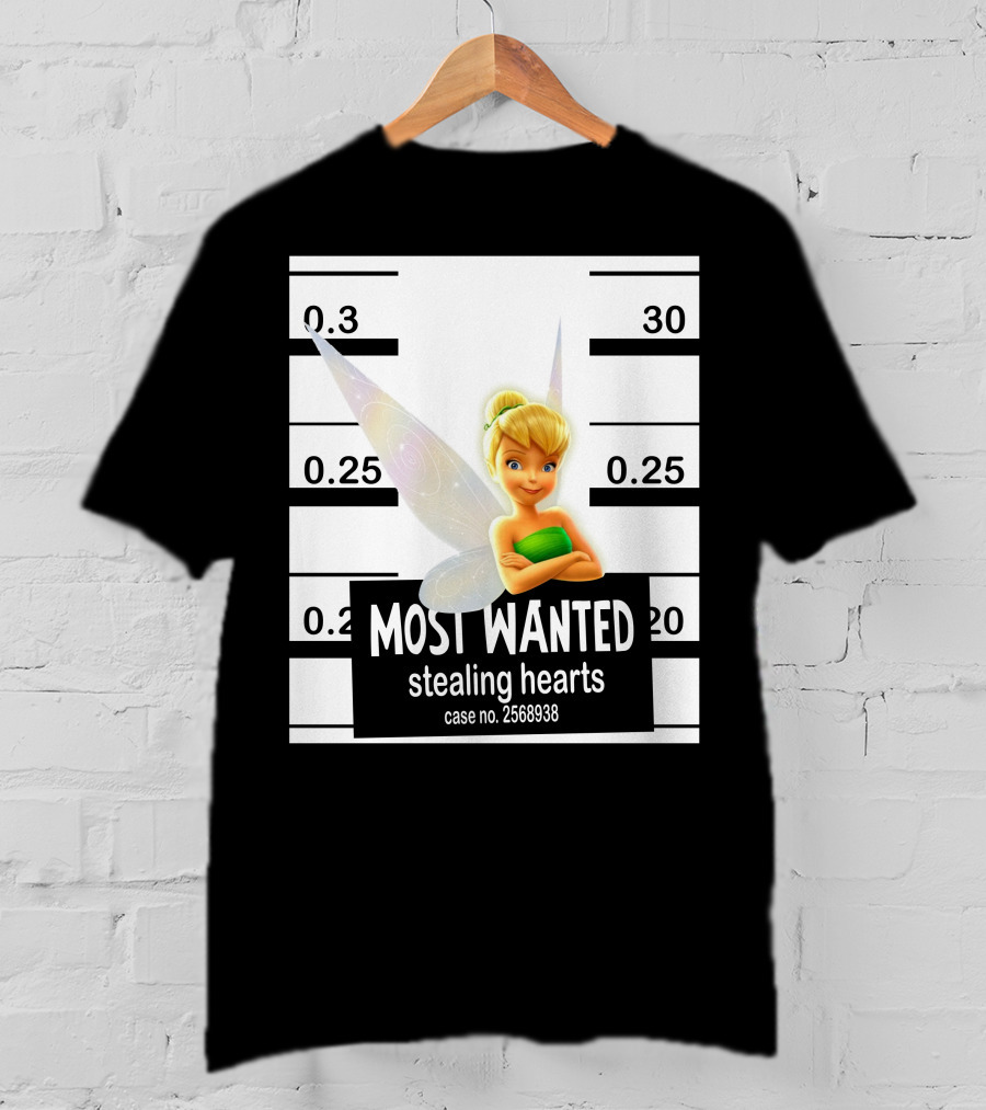 Most Wanted Stealing Hearts Tinker Bell Case No. 2568938 T-Shirt