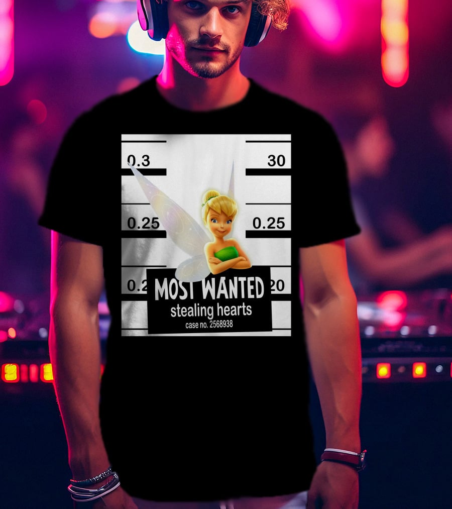 Most Wanted Stealing Hearts Tinker Bell Case No. 2568938 T-Shirt