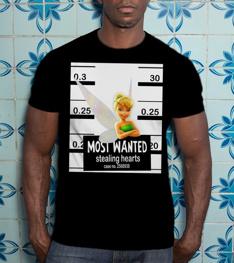 Most Wanted Stealing Hearts Tinker Bell Case No. 2568938 T-Shirt
